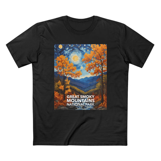 Great Smoky Mountains National Park T-Shirt - The Starry Night