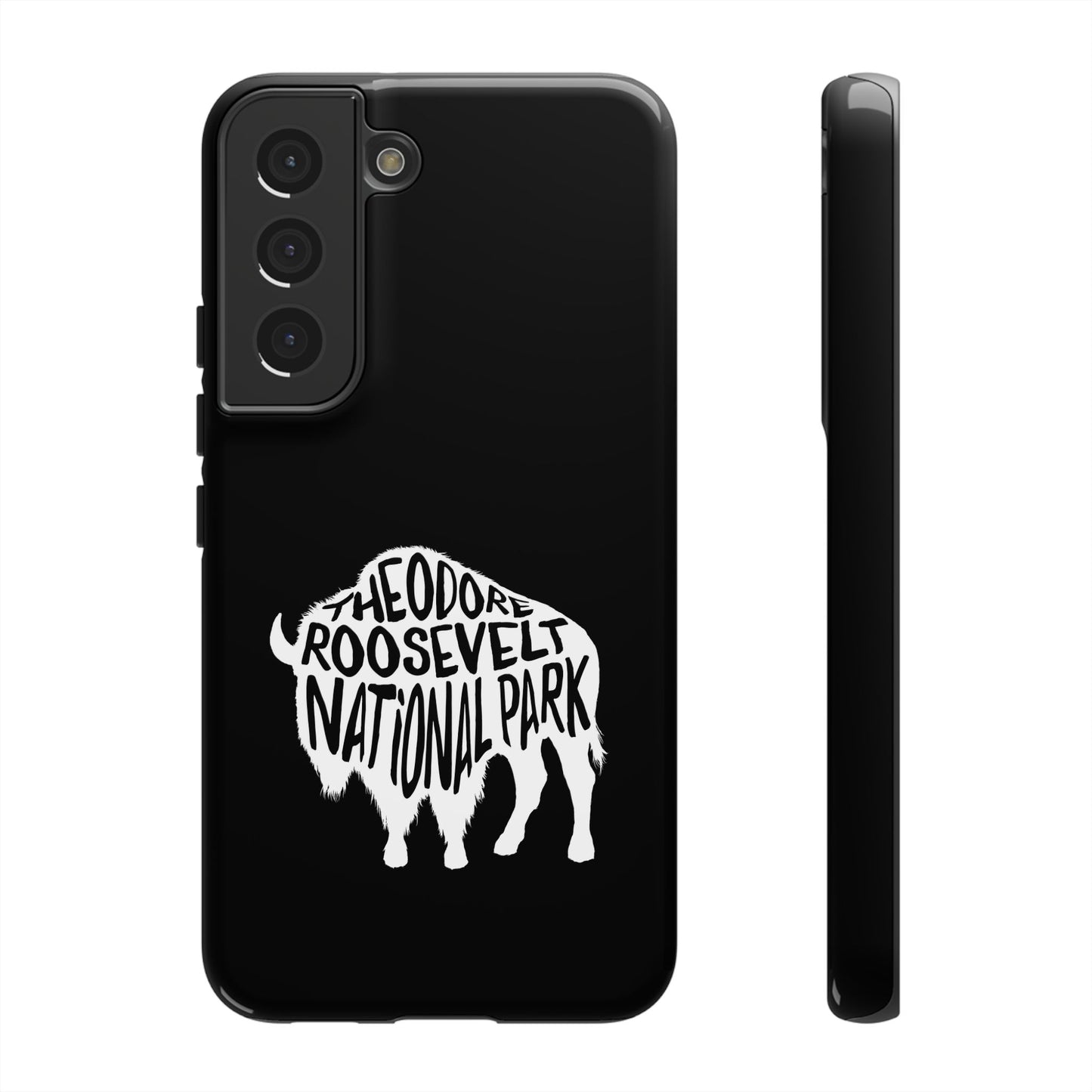 Theodore Roosevelt National Park Phone Case - Bison Design