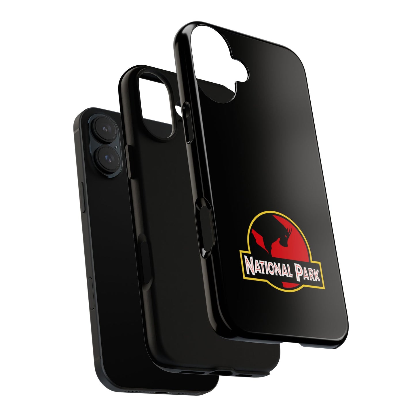 Mountain Goat National Park Phone Case - Parody Logo