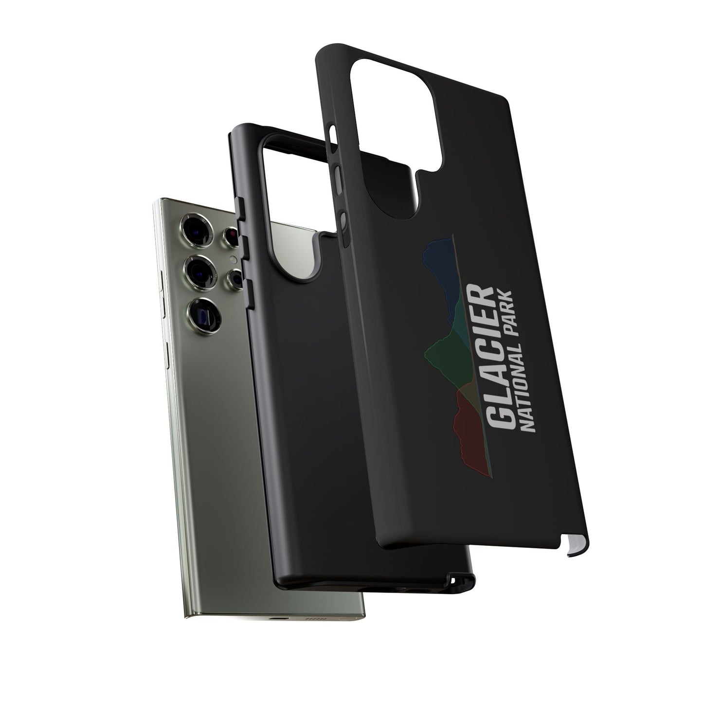 Glacier National Park Phone Case - Histogram Design