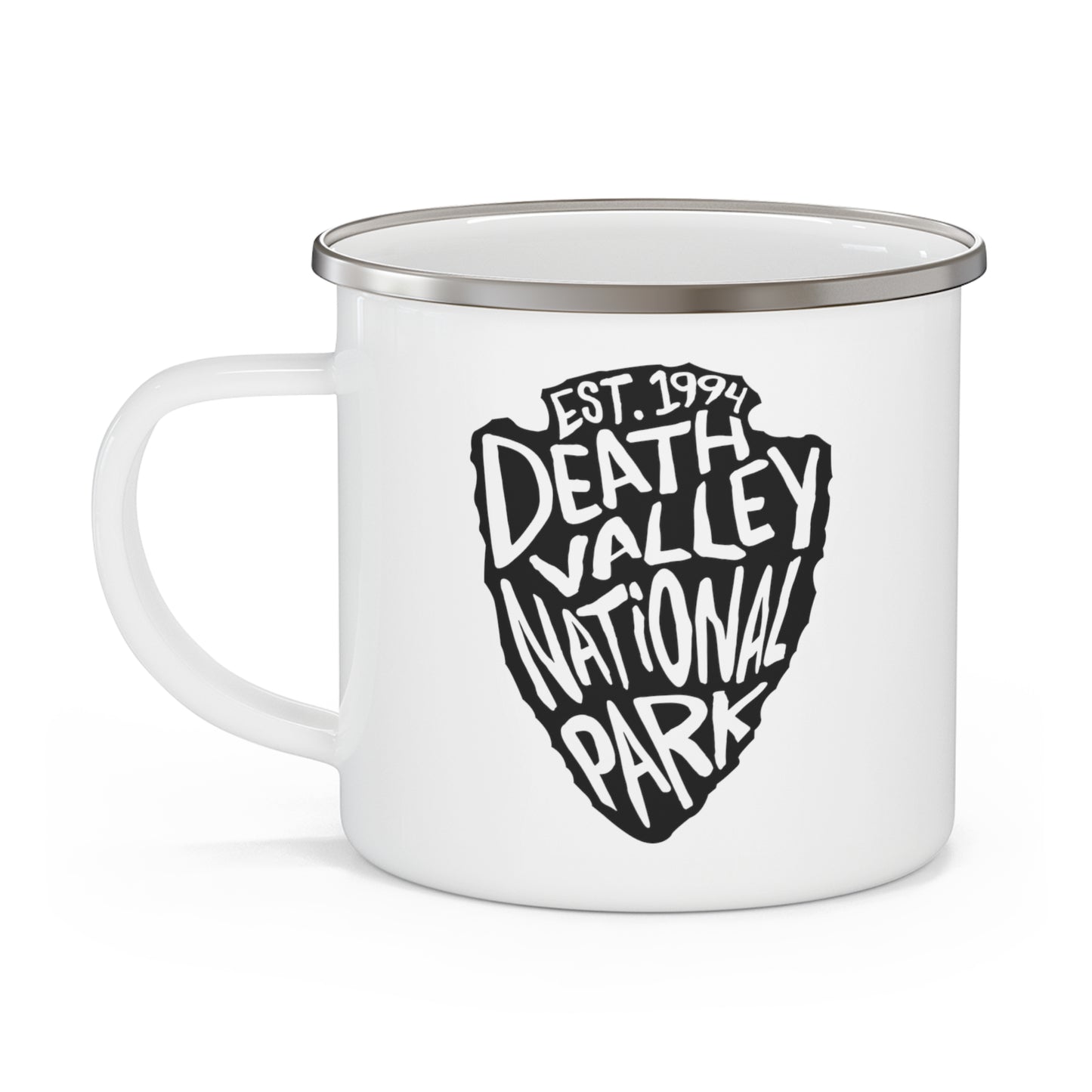 Death Valley National Park Enamel Camping Mug - Arrowhead