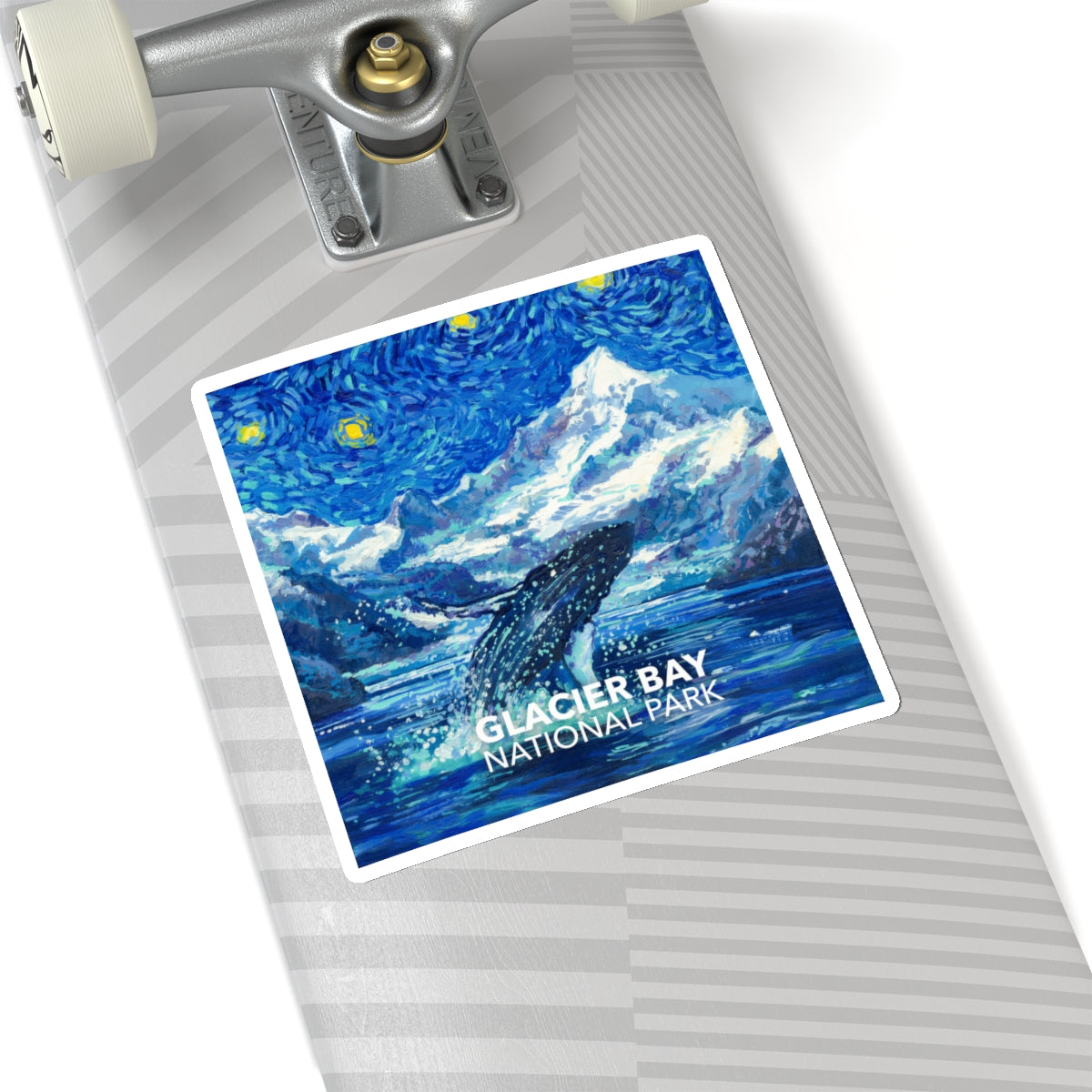 Glacier Bay National Park Sticker - The Starry Night