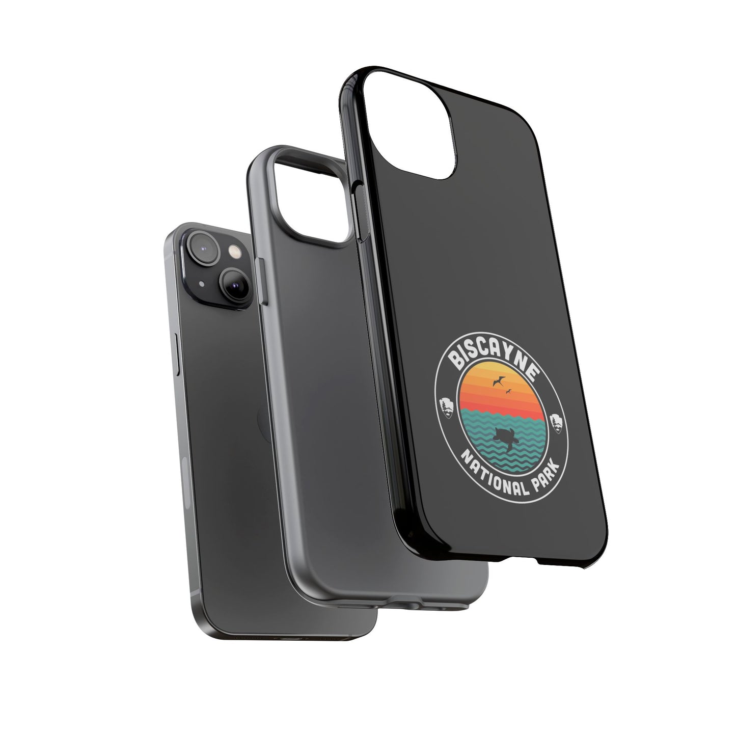 Biscayne National Park Phone Case - Round Emblem Design