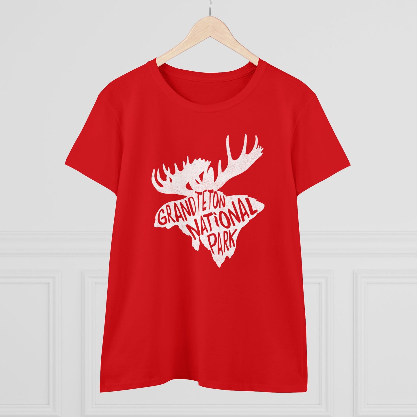Grand Teton National Park Women's T-Shirt - Moose