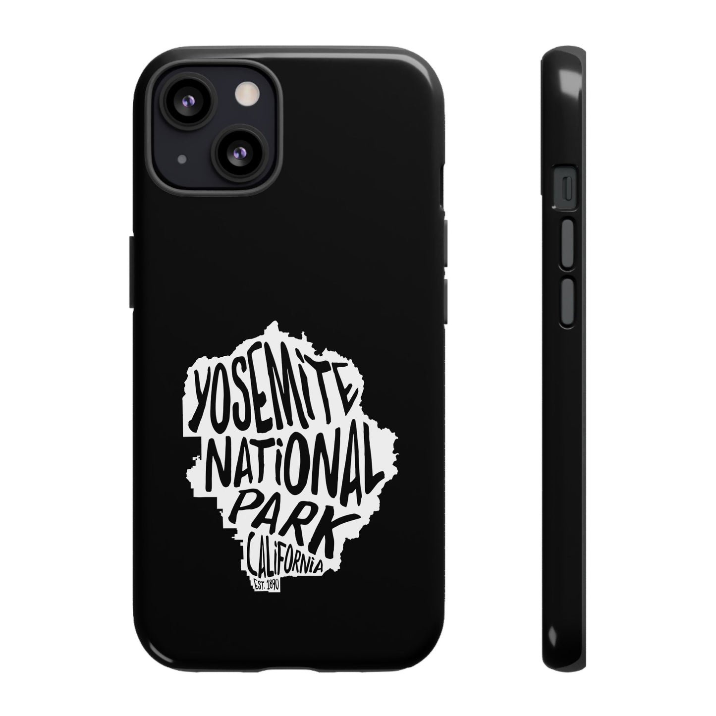 Yosemite National Park Phone Case - Map Design