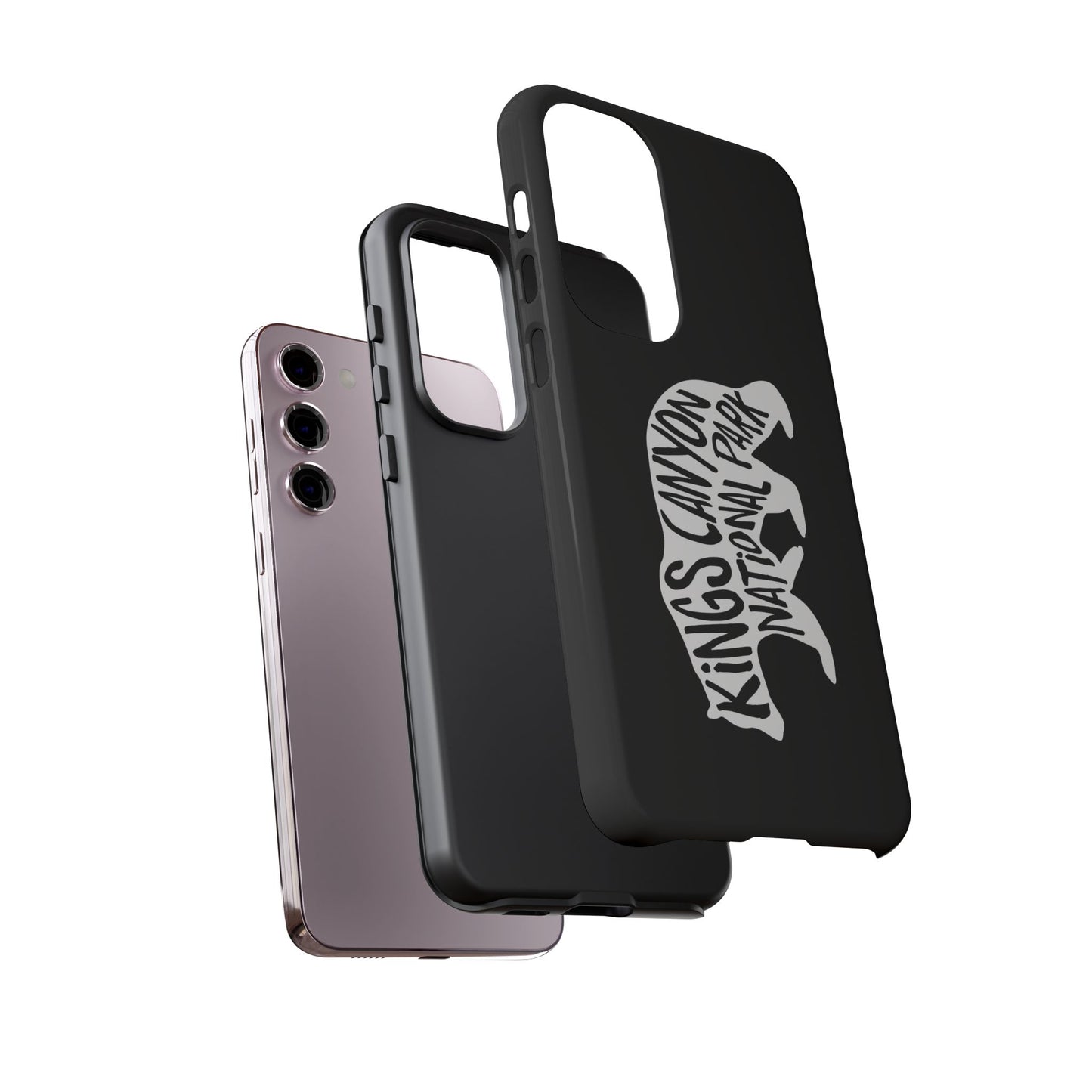 Kings Canyon National Park Phone Case - Black Bear Design