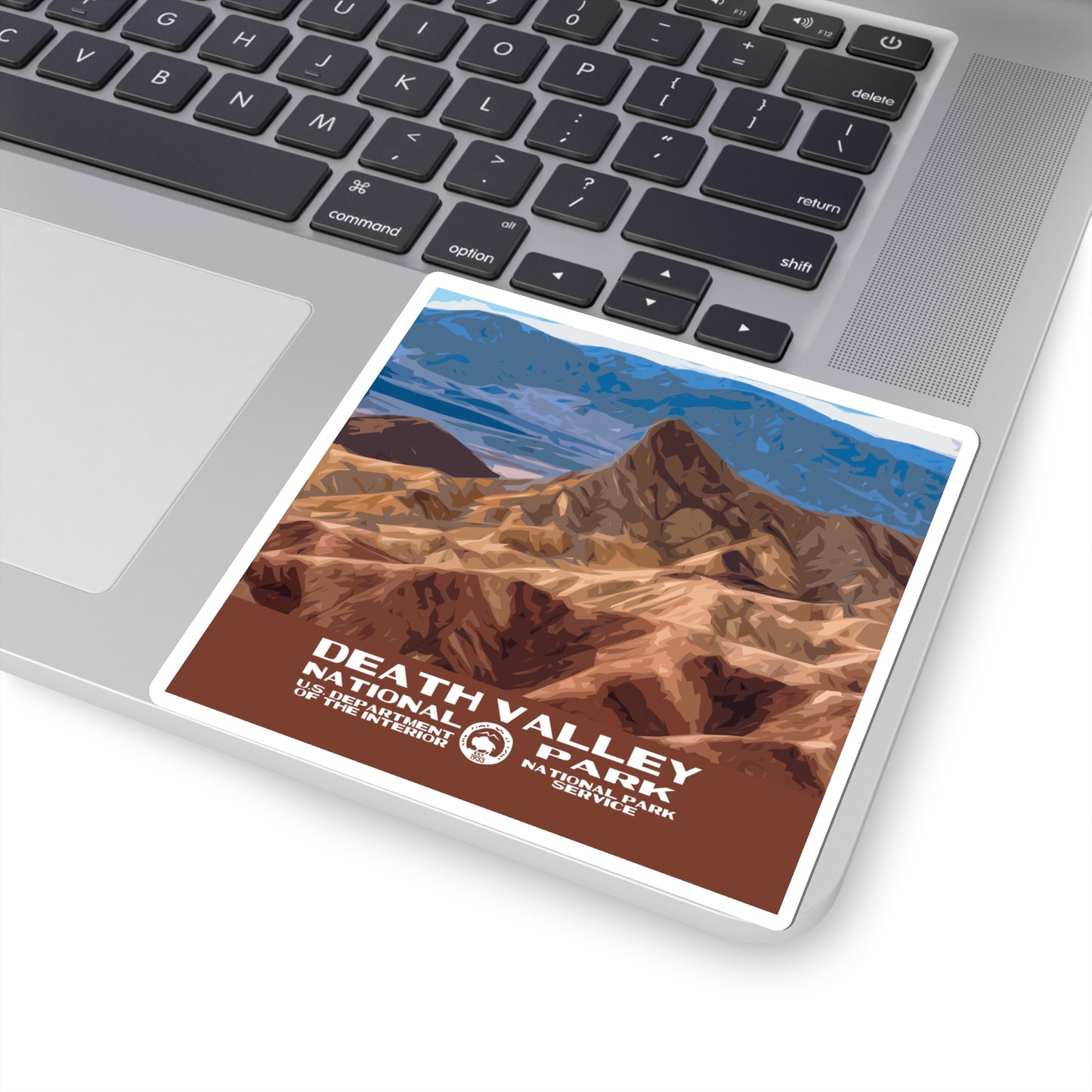 Death Valley National Park Sticker - Zabriskie Point