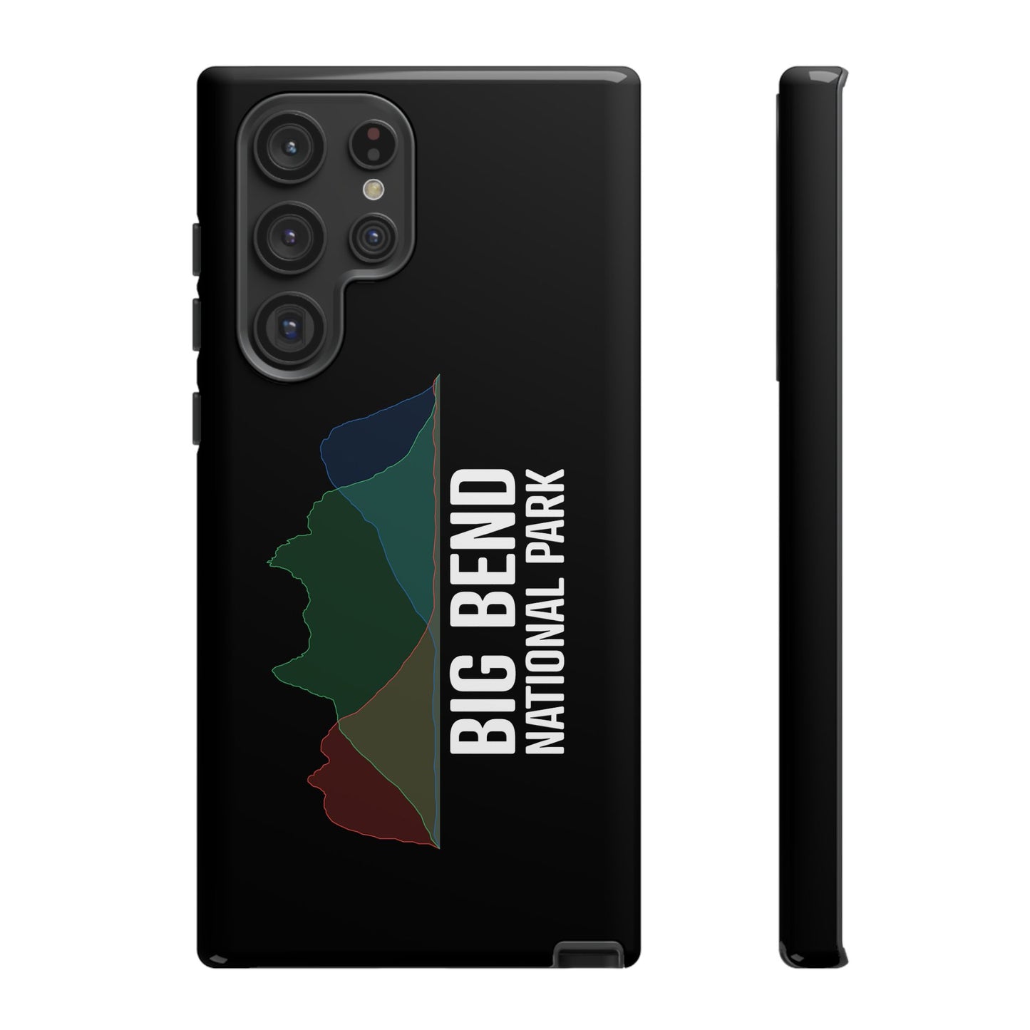 Big Bend National Park Phone Case - Histogram Design