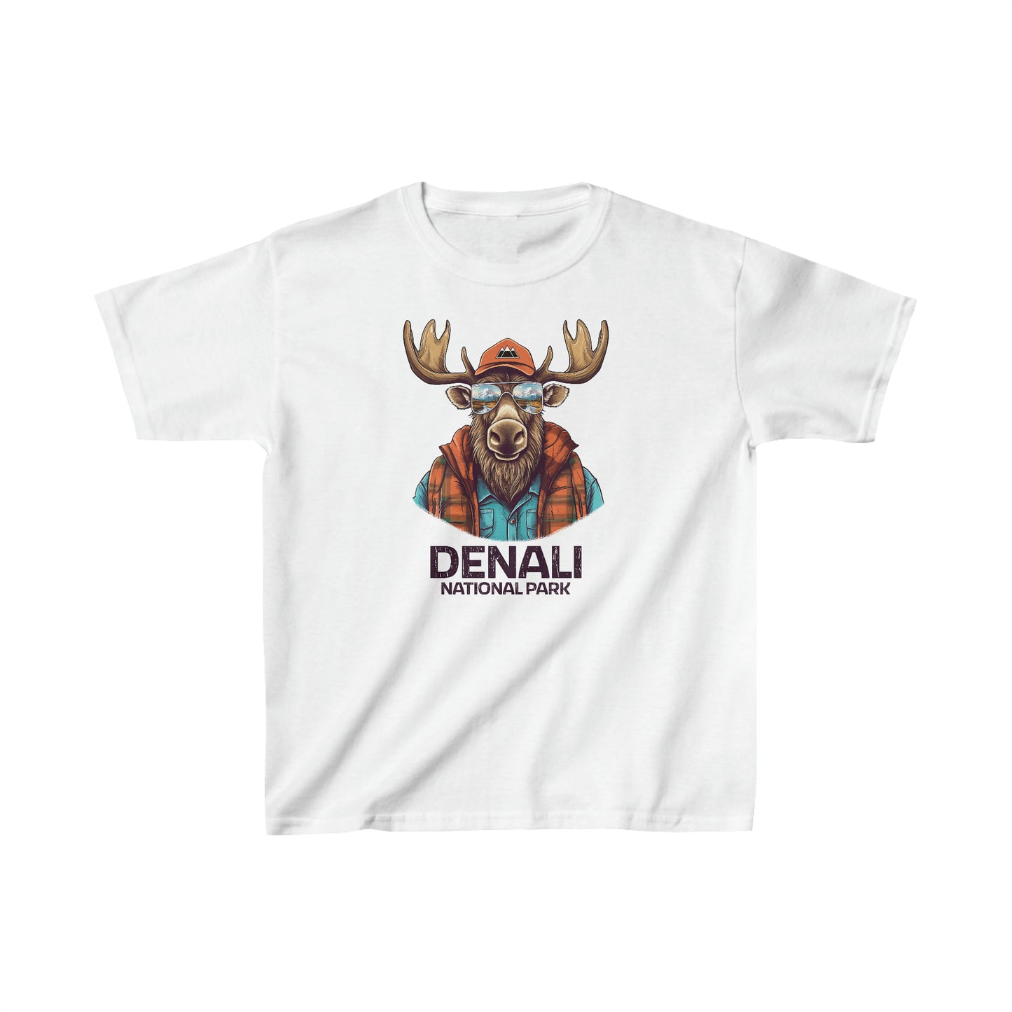 Denali National Park Child T-Shirt - Cool Moose