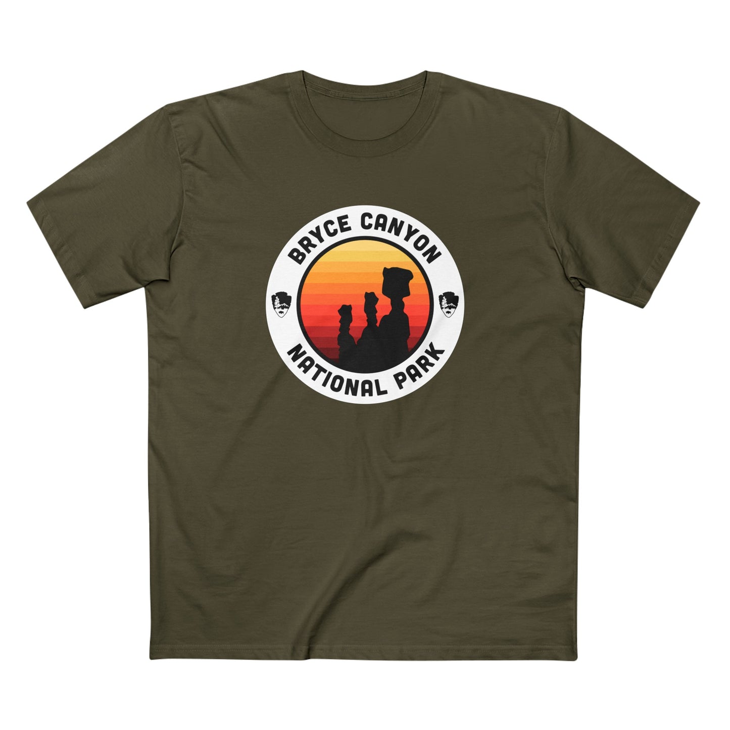 Bryce Canyon National Park - Round Badge Design