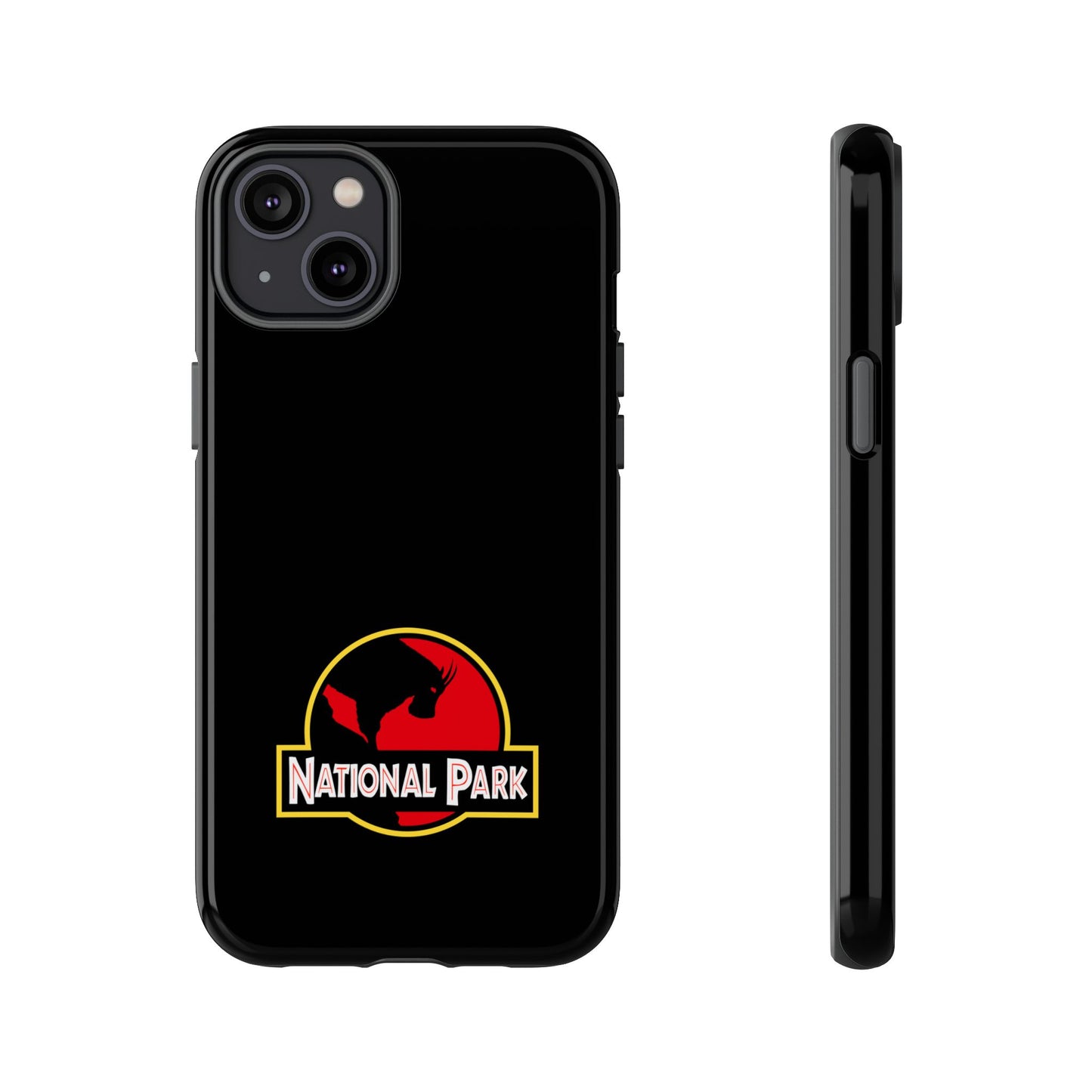 Mountain Goat National Park Phone Case - Parody Logo