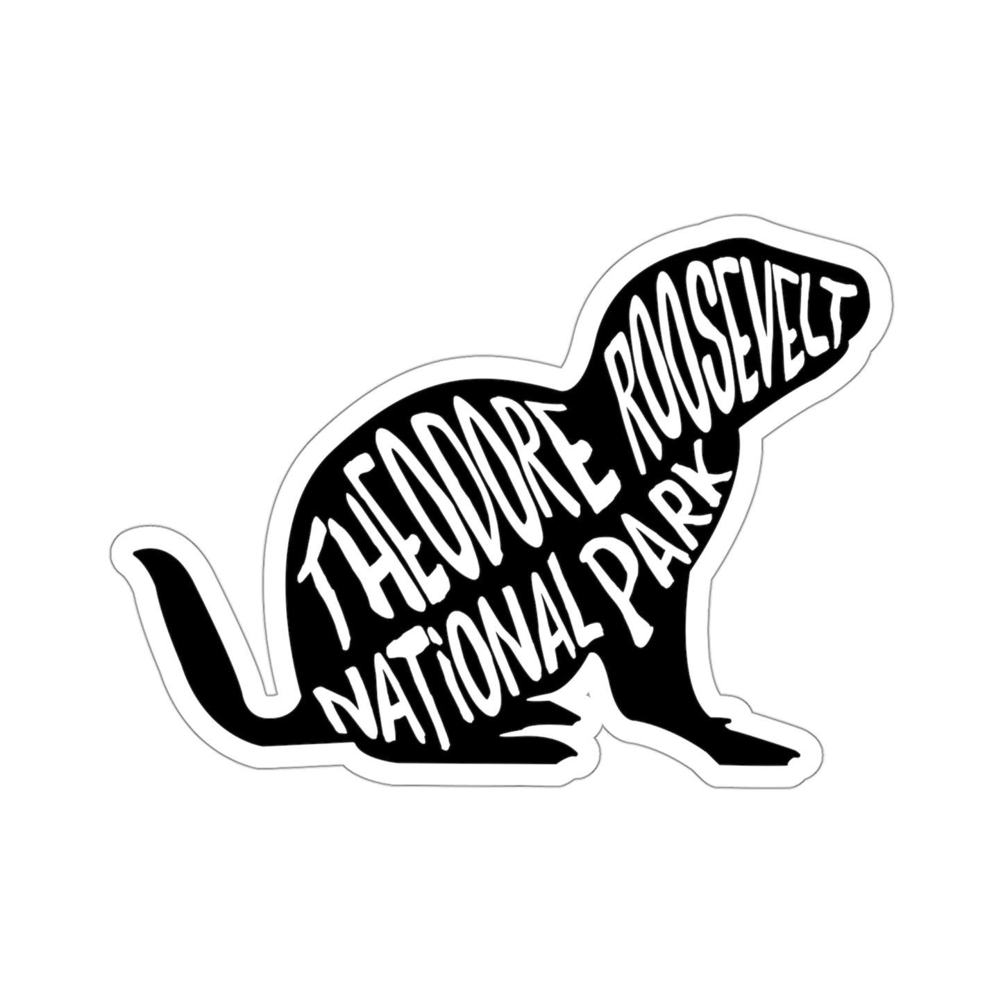Theodore Roosevelt National Park Sticker - Prairie Dog