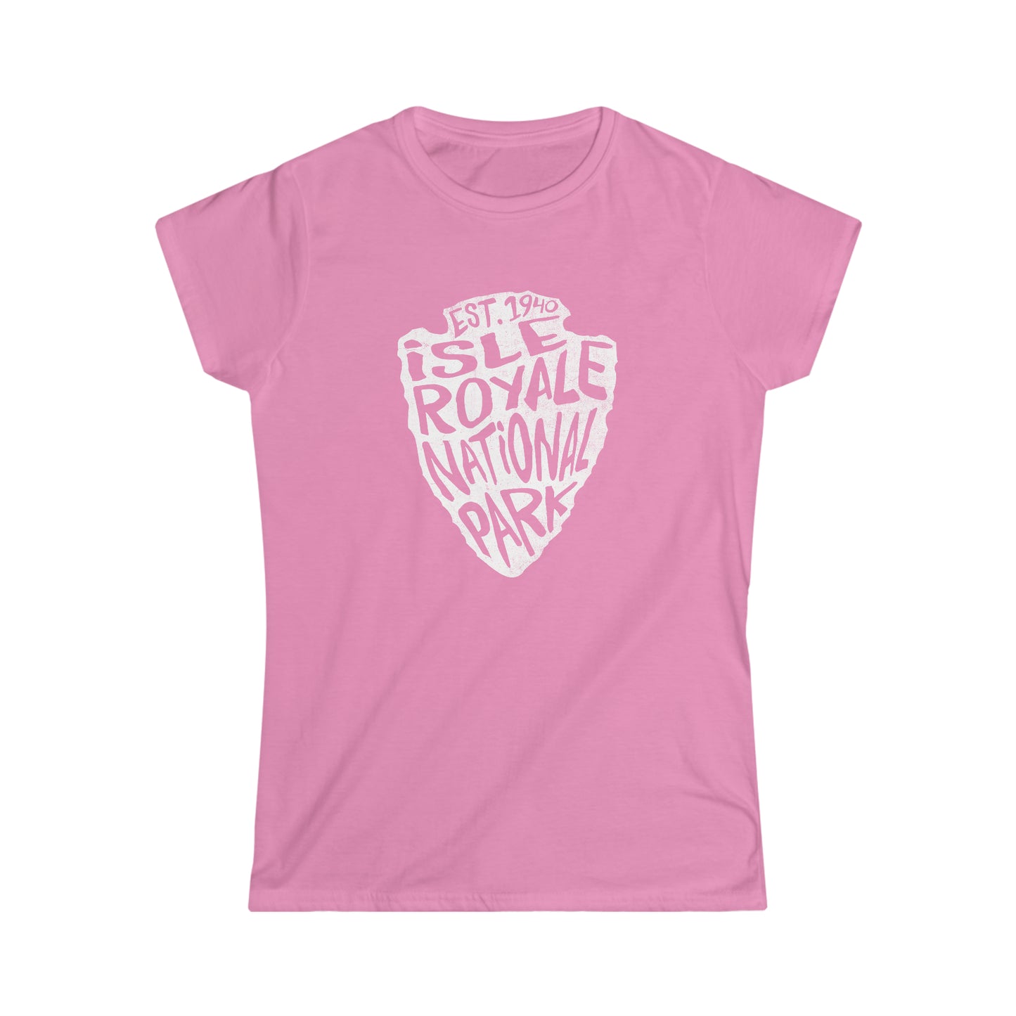 Isle Royale National Park Women's T-Shirt - Arrowhead Design
