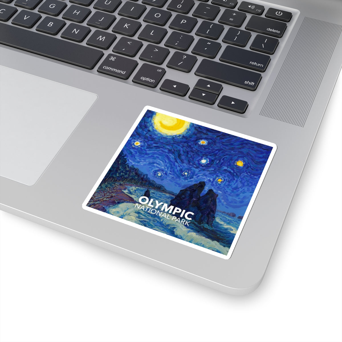 Olympic National Park Sticker - The Starry Night