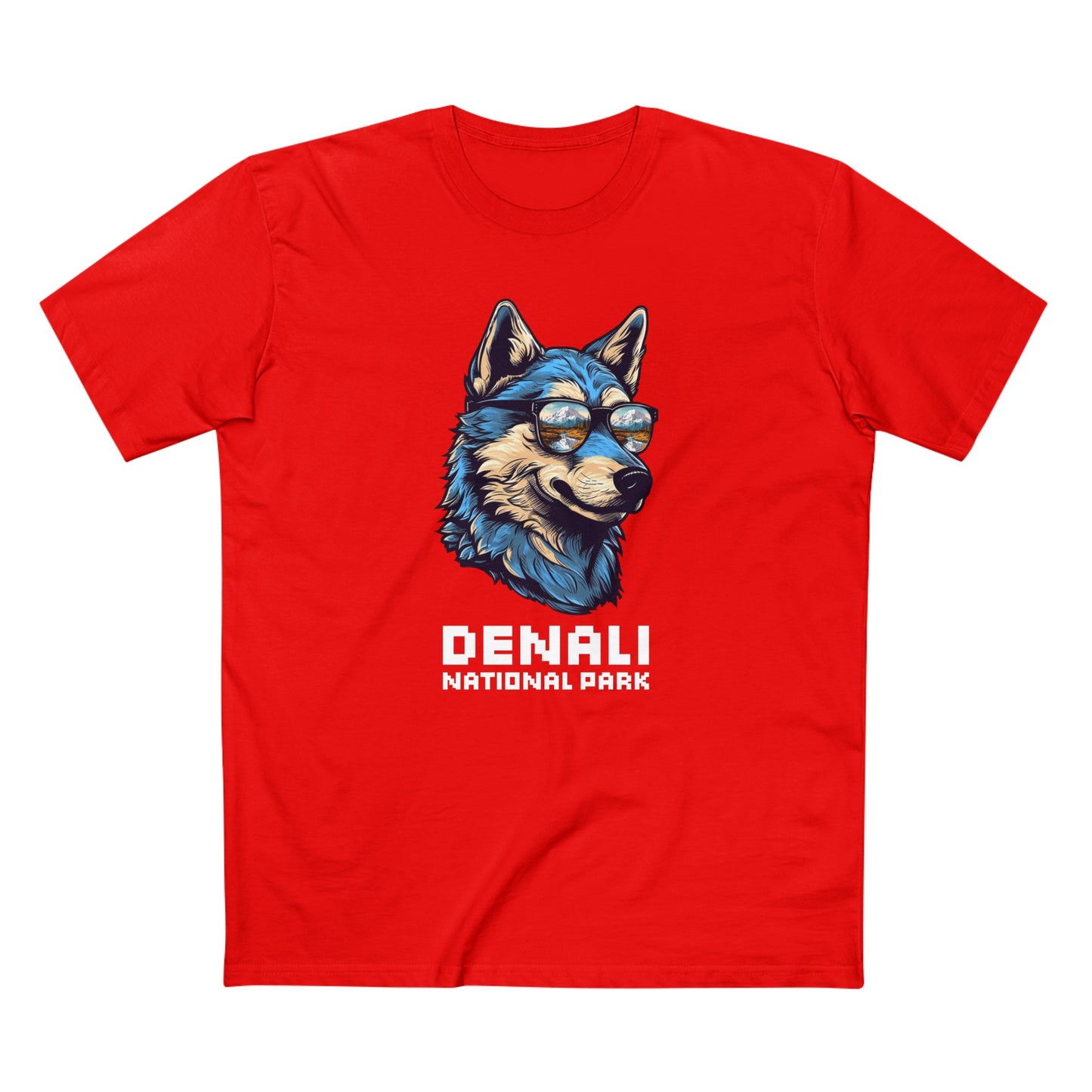 Denali National Park T-Shirt - Smooth Wolf