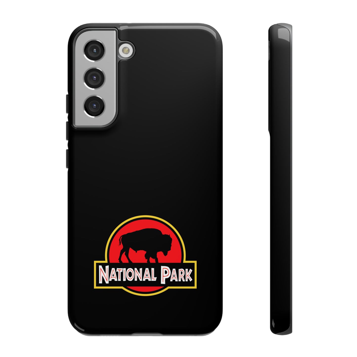 Bison National Park Phone Case - Parody Logo