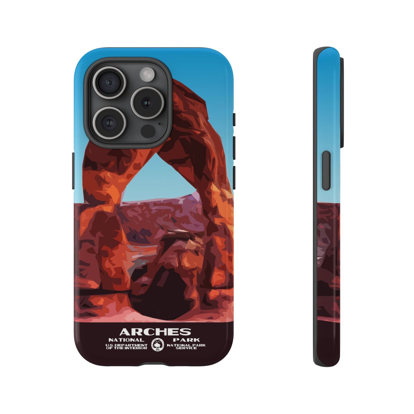 Arches National Park Phone Case - WPA Style