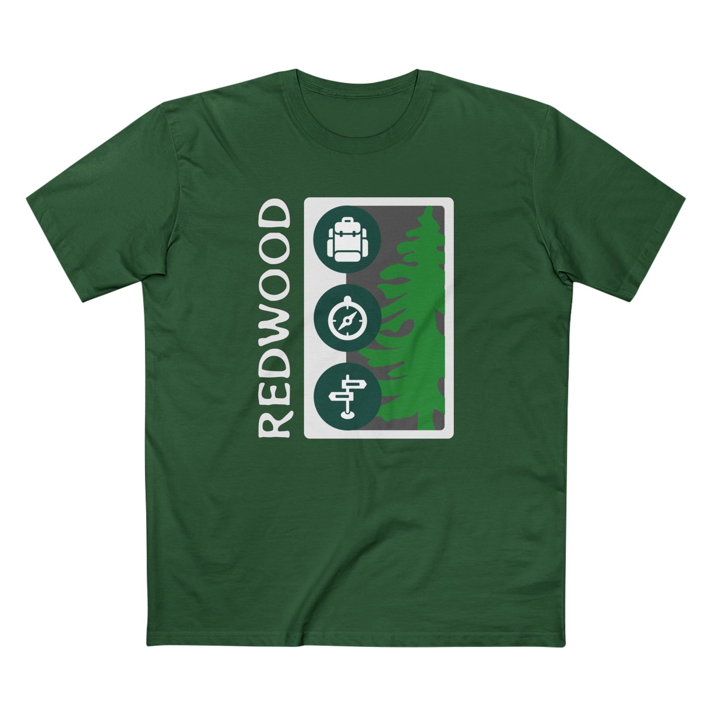Redwood National Park T-Shirt Tree Graphic