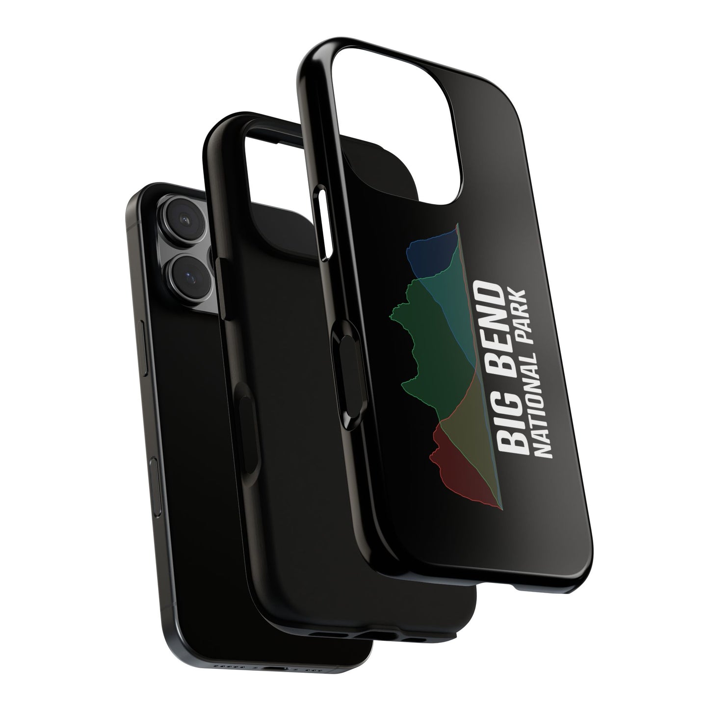 Big Bend National Park Phone Case - Histogram Design