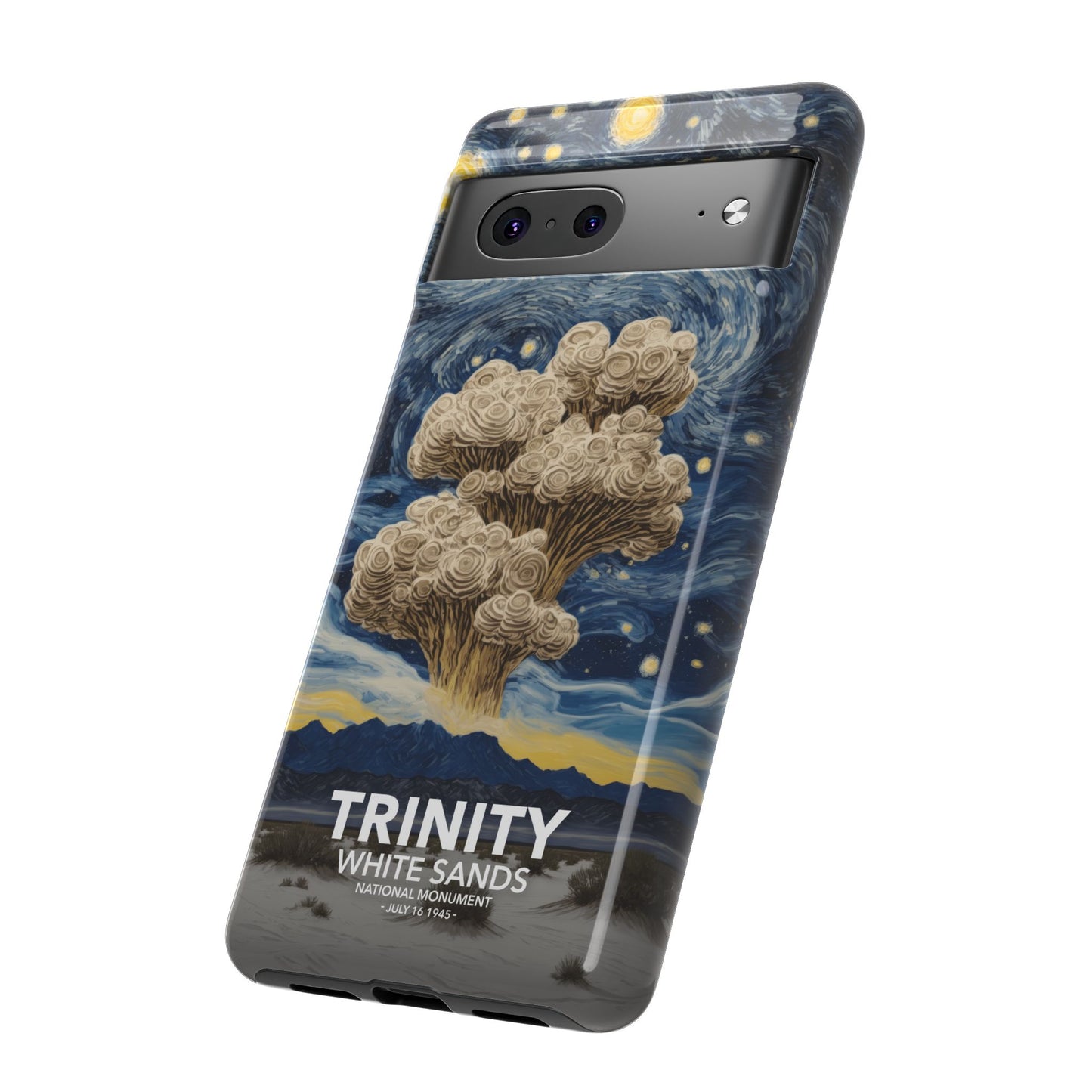 White Sands National Park Phone Case - Starry Night Trinity Test