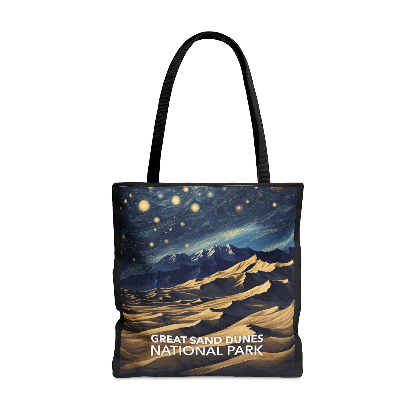 Great Sand Dunes National Park Tote Bag - The Starry Night