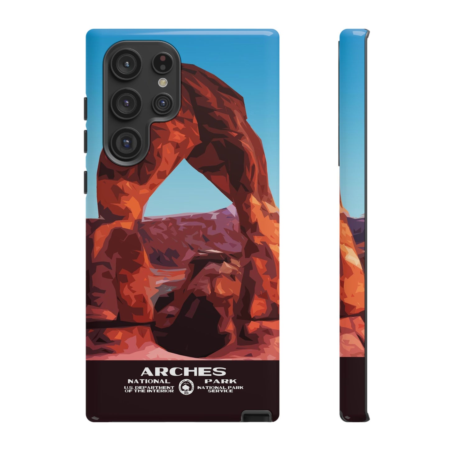 Arches National Park Phone Case - WPA Style
