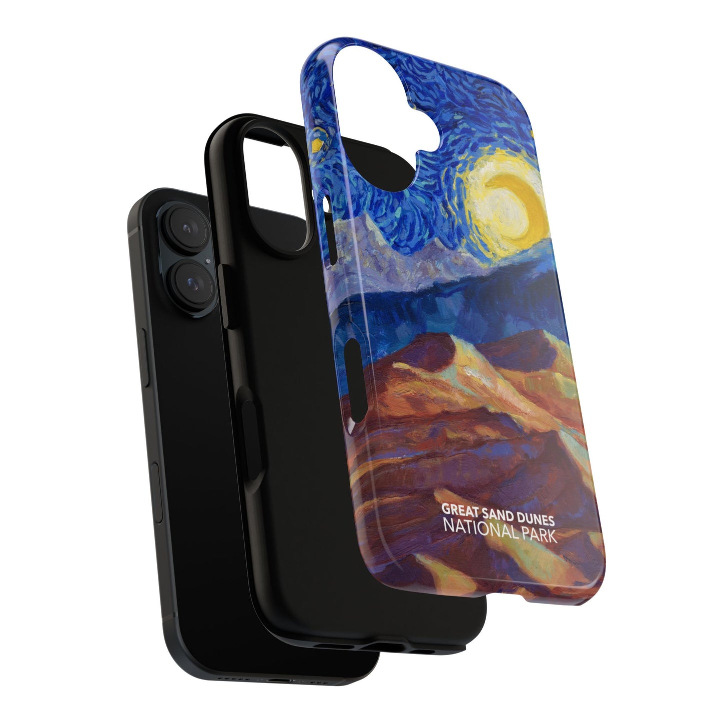 Great Sand Dunes National Park Phone Case - Starry Night
