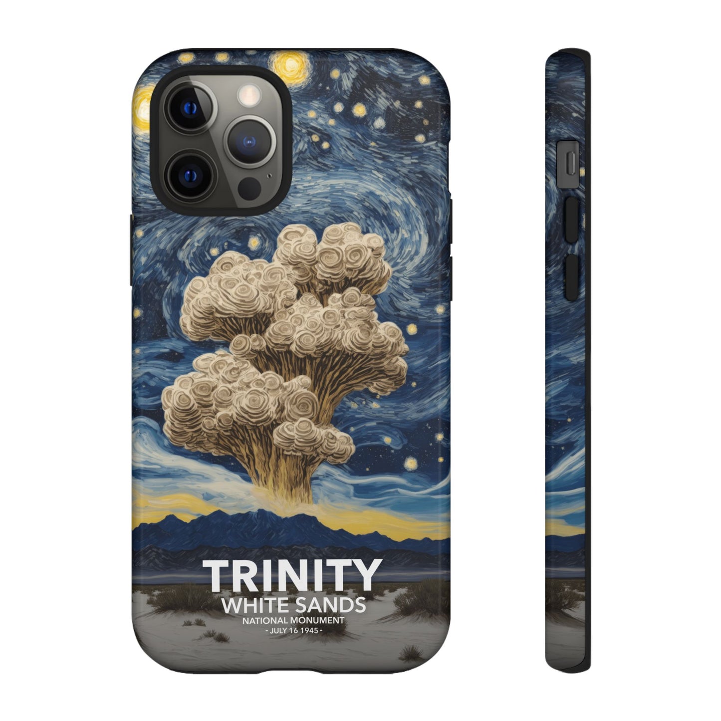 White Sands National Park Phone Case - Starry Night Trinity Test