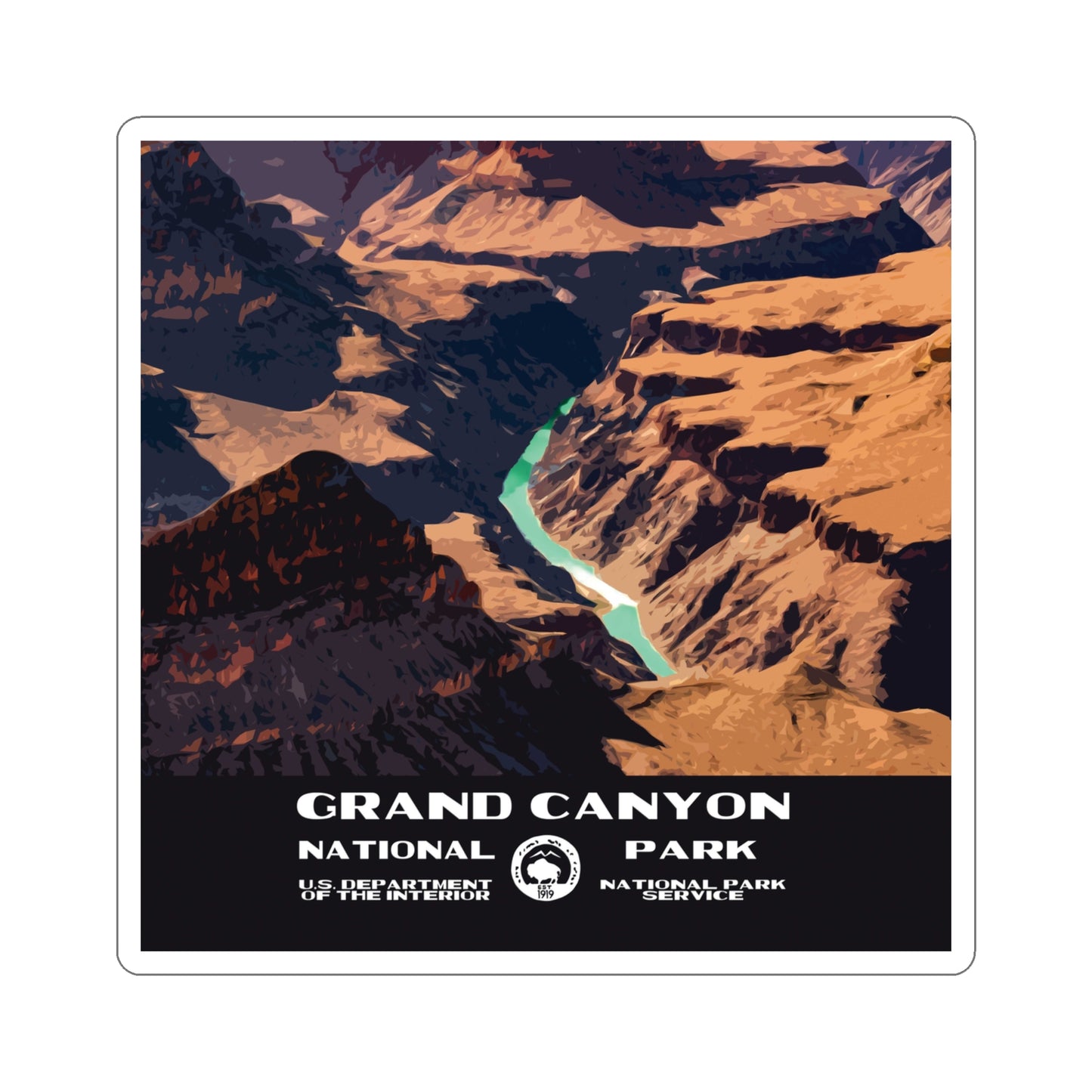 Grand Canyon National Park Sticker