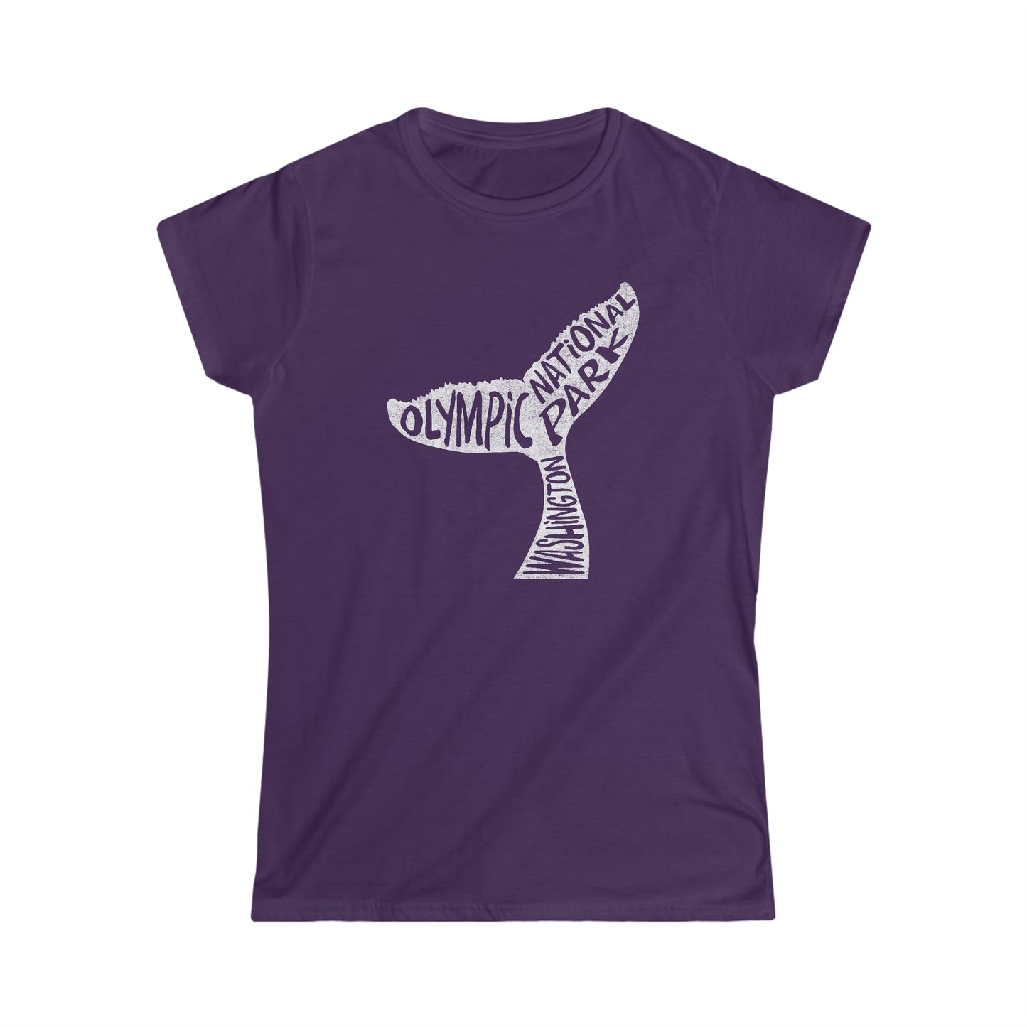 Olympic National Park Women's T-Shirt - Whale Tail