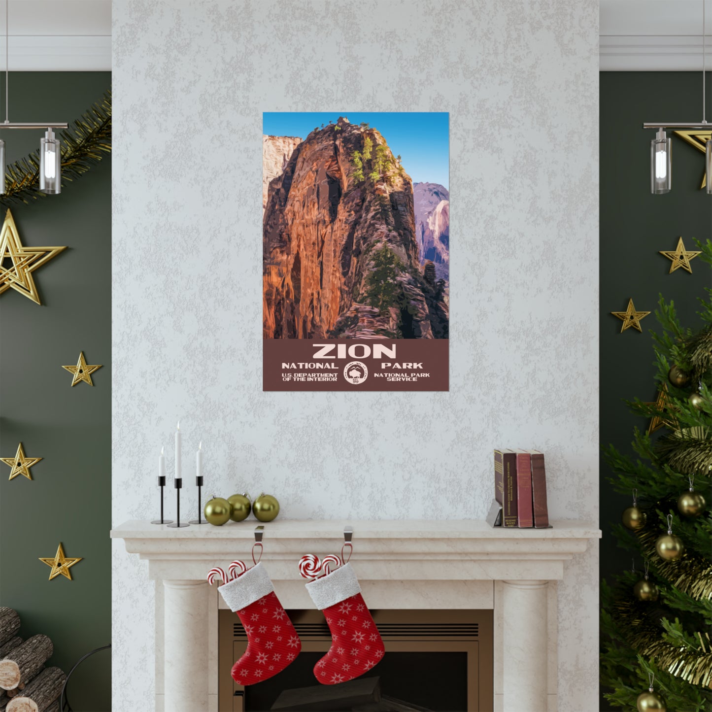 Zion National Park Poster