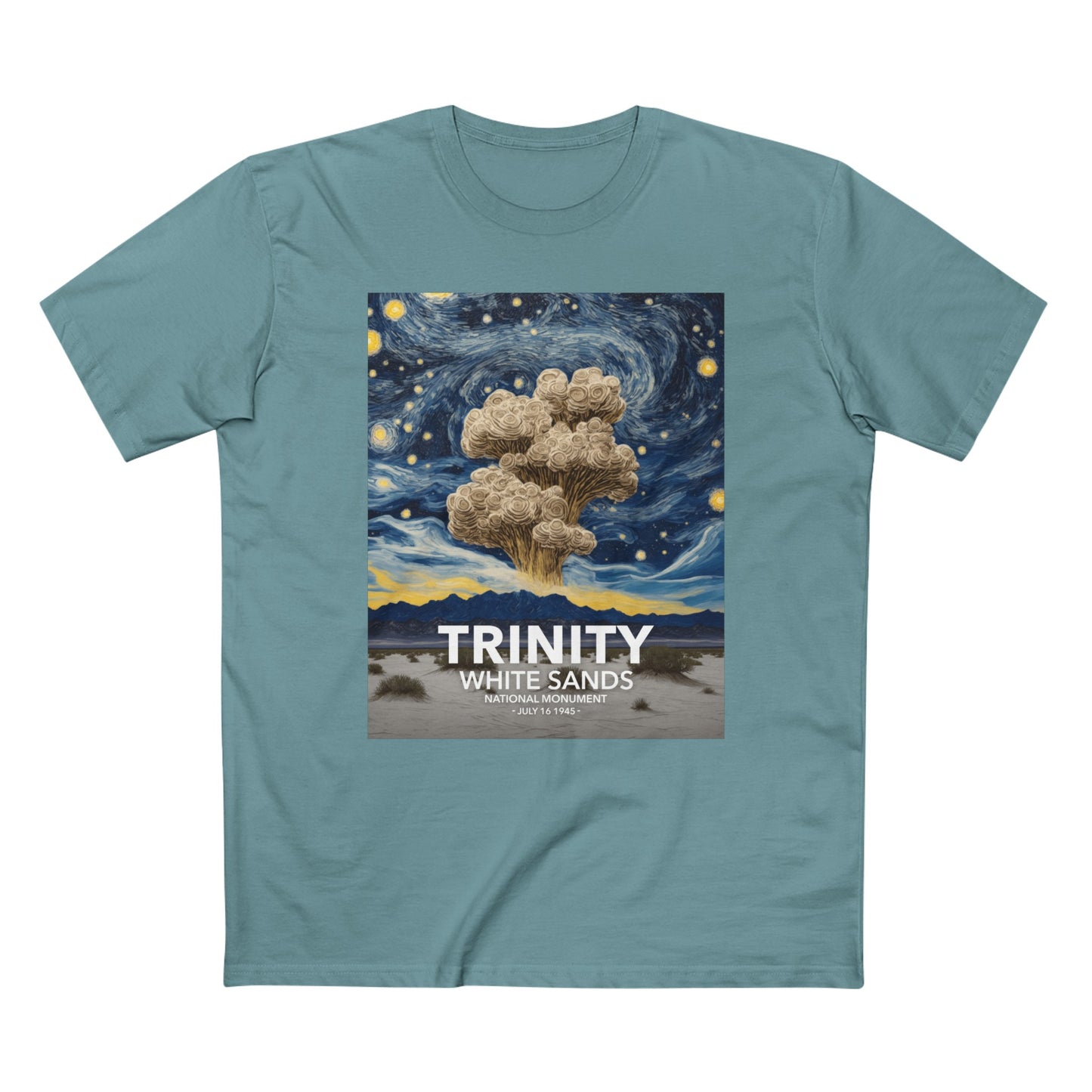 White Sands National Park T-Shirt - The Starry Night Trinity Test
