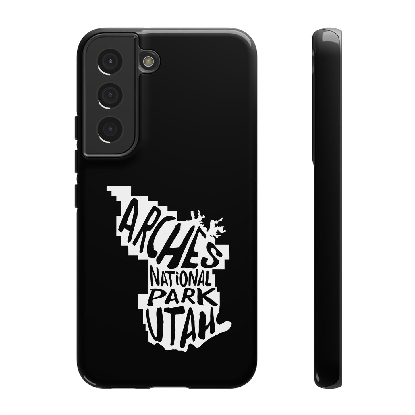 Arches National Park iPhone Case - Map Design
