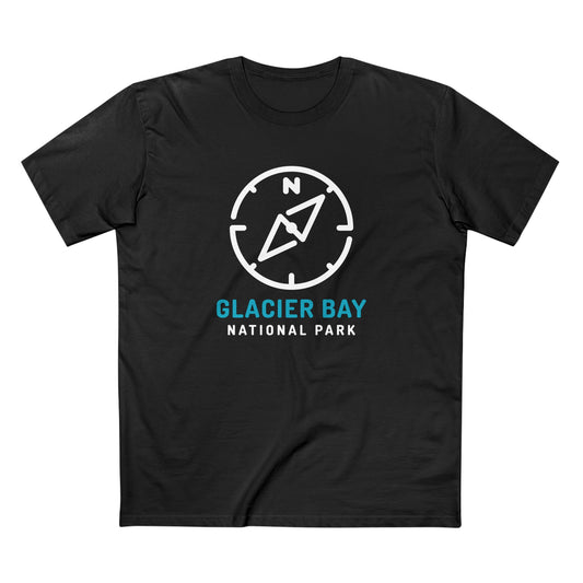 Glacier Bay National Park T-Shirt Compass Design