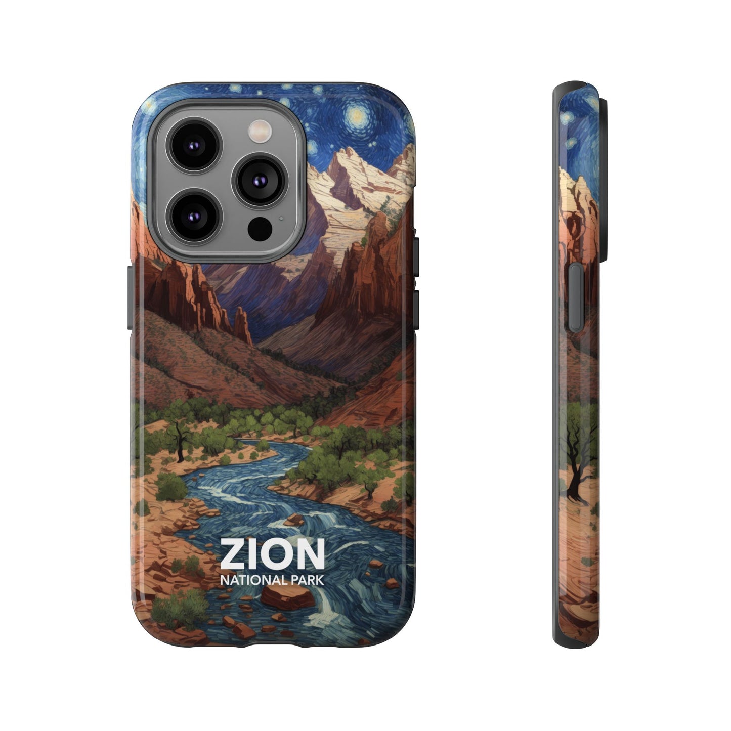 Zion National Park Phone Case - Starry Night