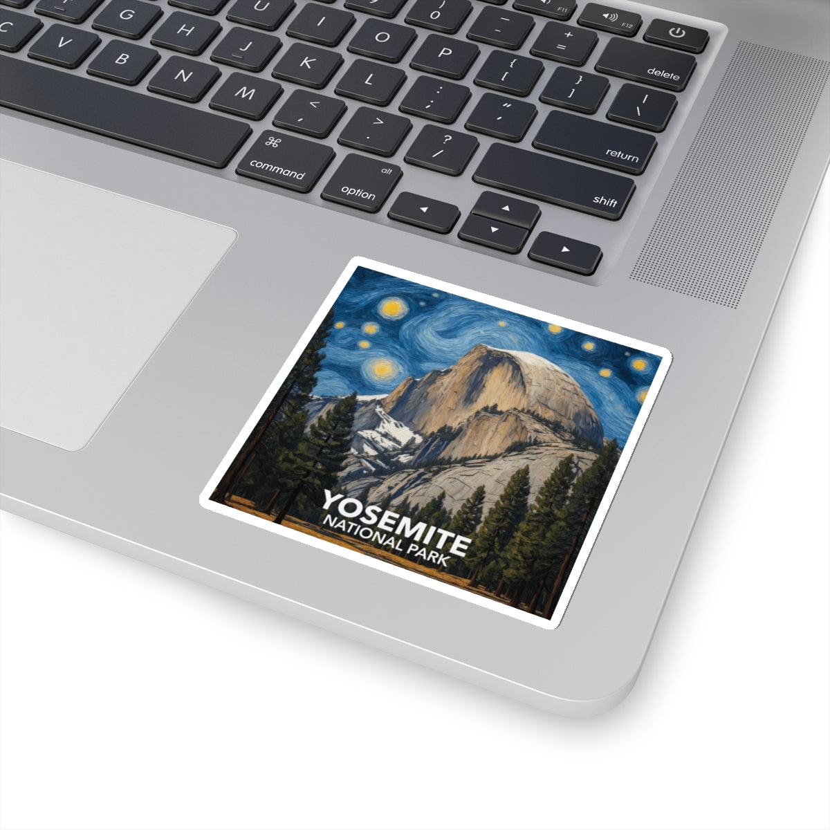 Yosemite National Park Sticker - The Starry Night