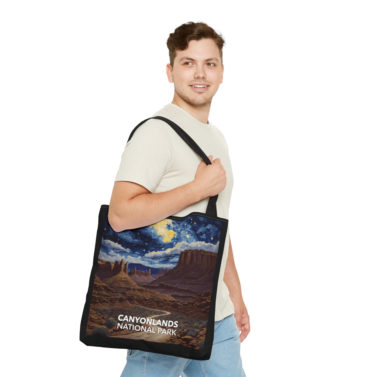 Canyonlands National Park Tote Bag - The Starry Night
