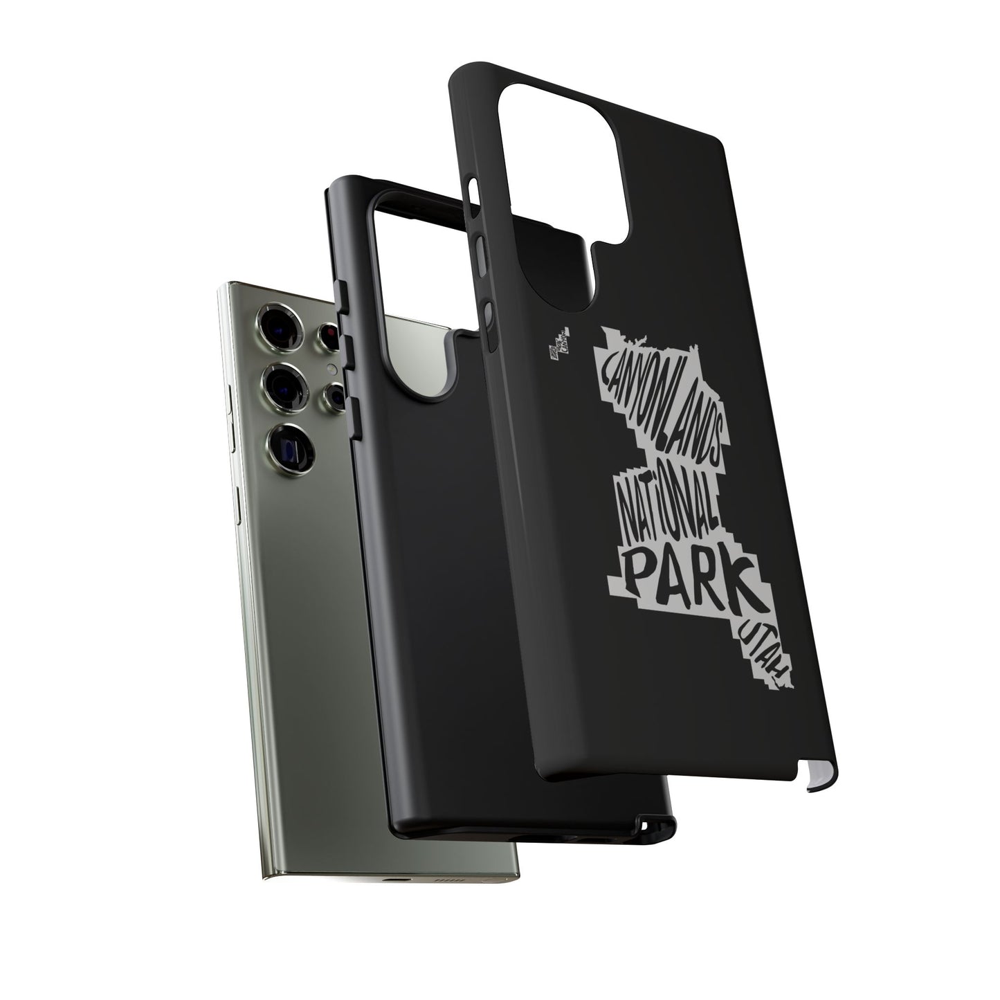 Canyonlands National Park Phone Case - Map Design