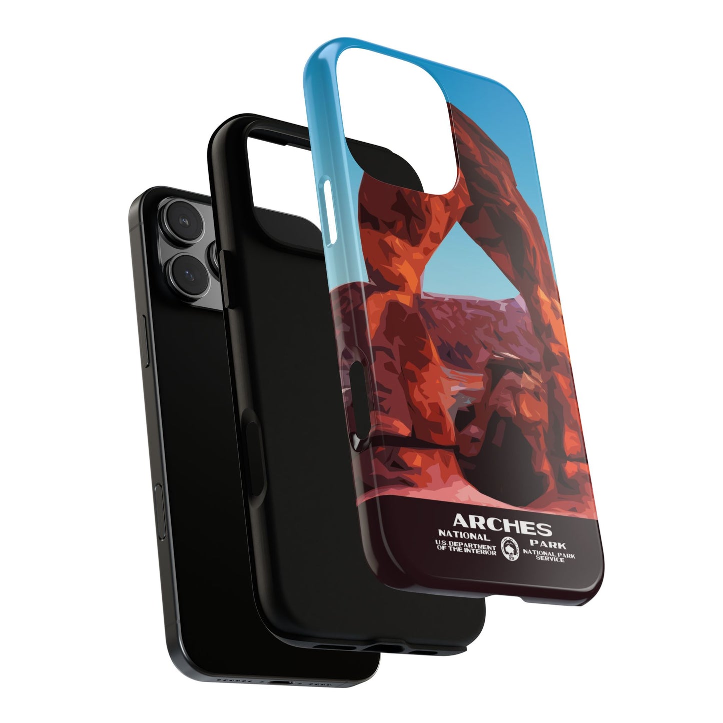 Arches National Park Phone Case - WPA Style