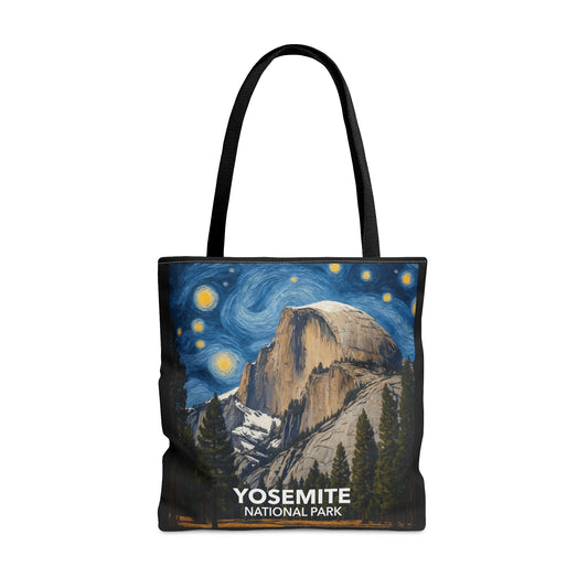 Yosemite National Park Tote Bag - The Starry Night