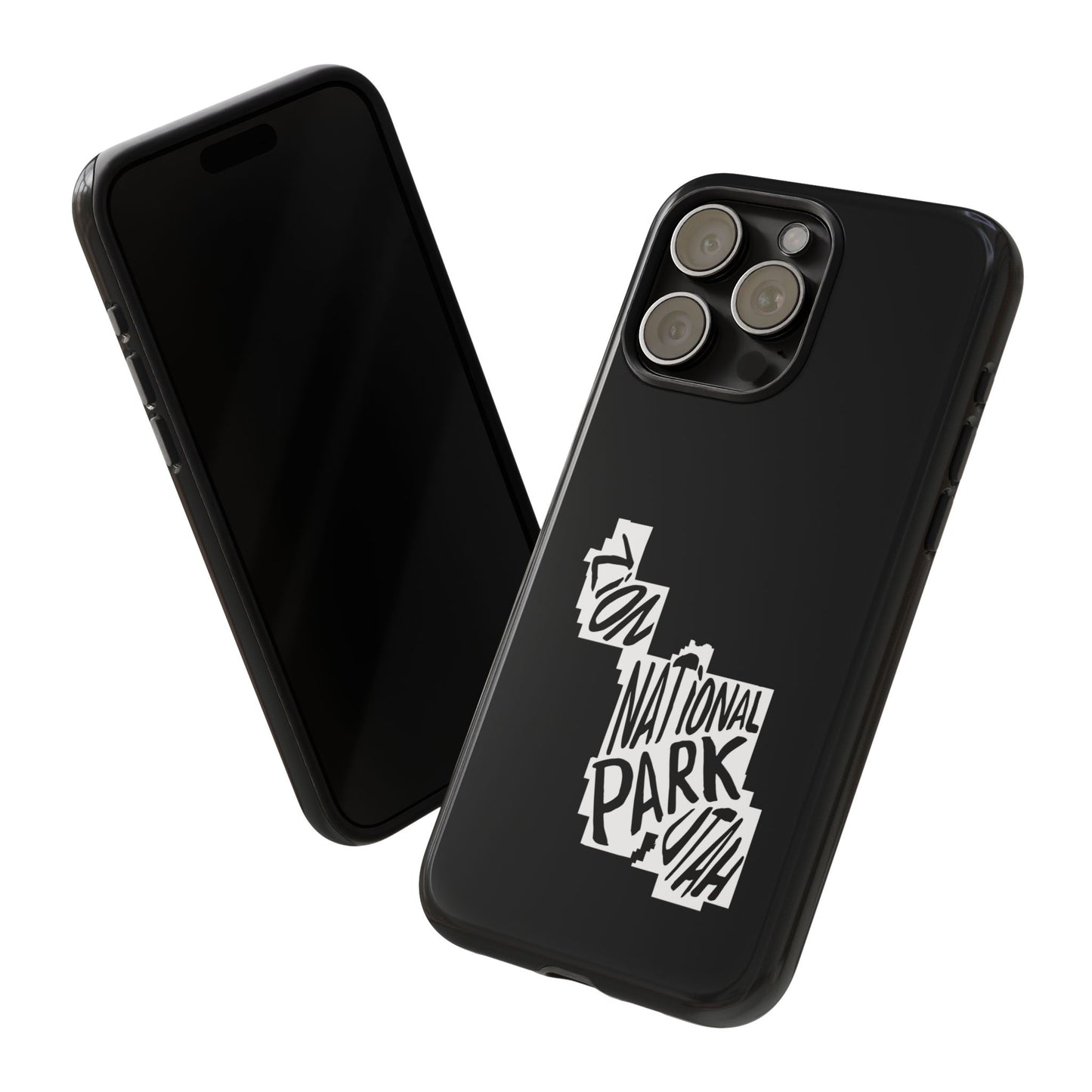 Zion National Park Phone Case - Map Design