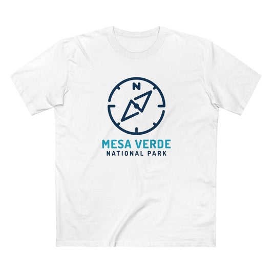 Mesa Verde National Park T-Shirt Compass Design
