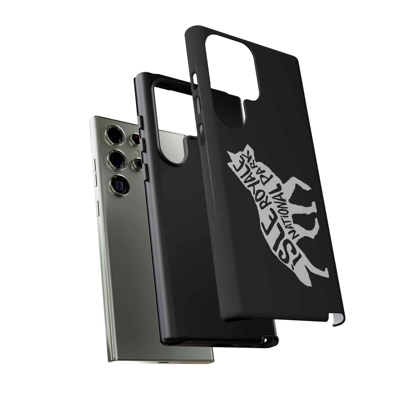 Isle Royale National Park Phone Case - Wolf Design