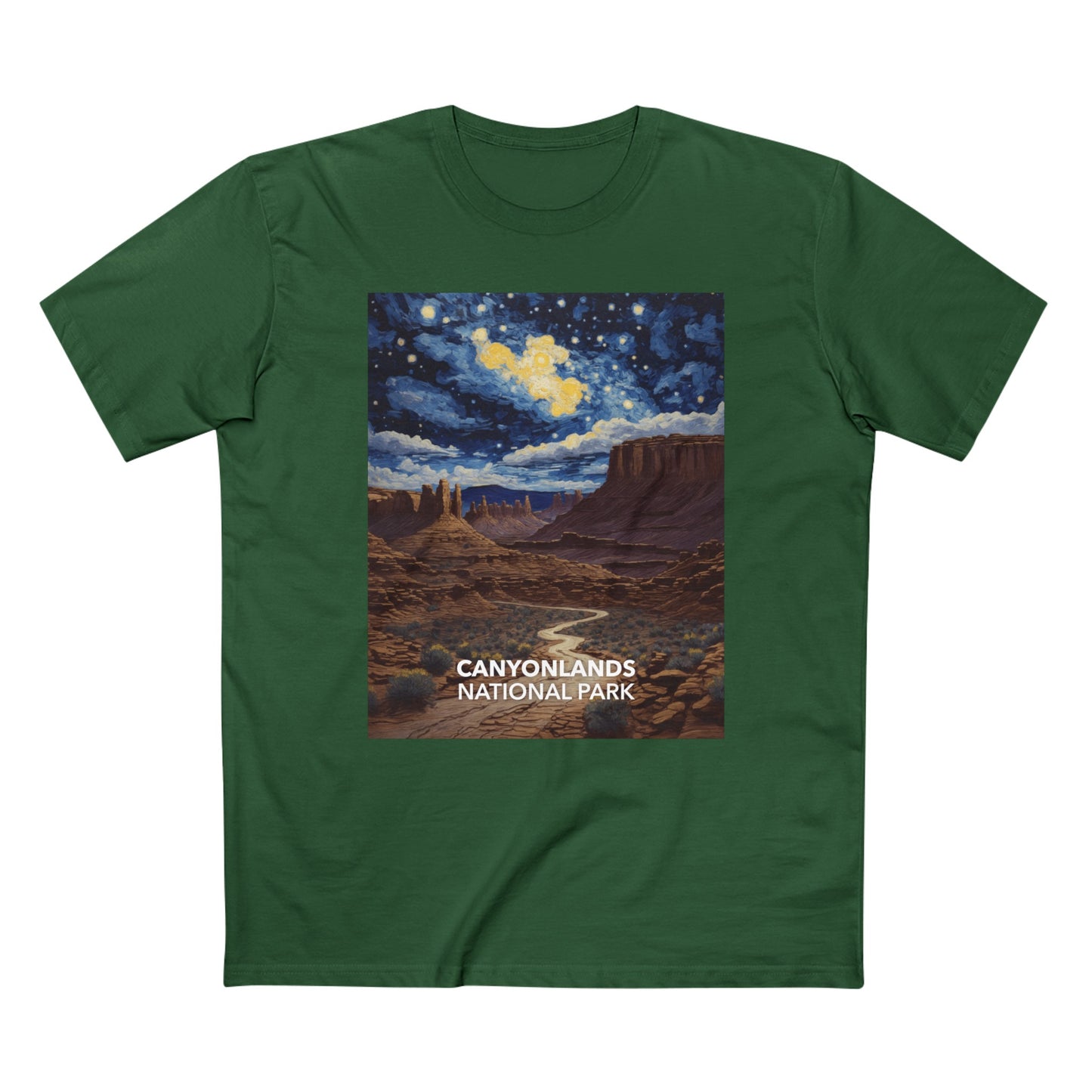 Canyonlands National Park T-Shirt - The Starry Night