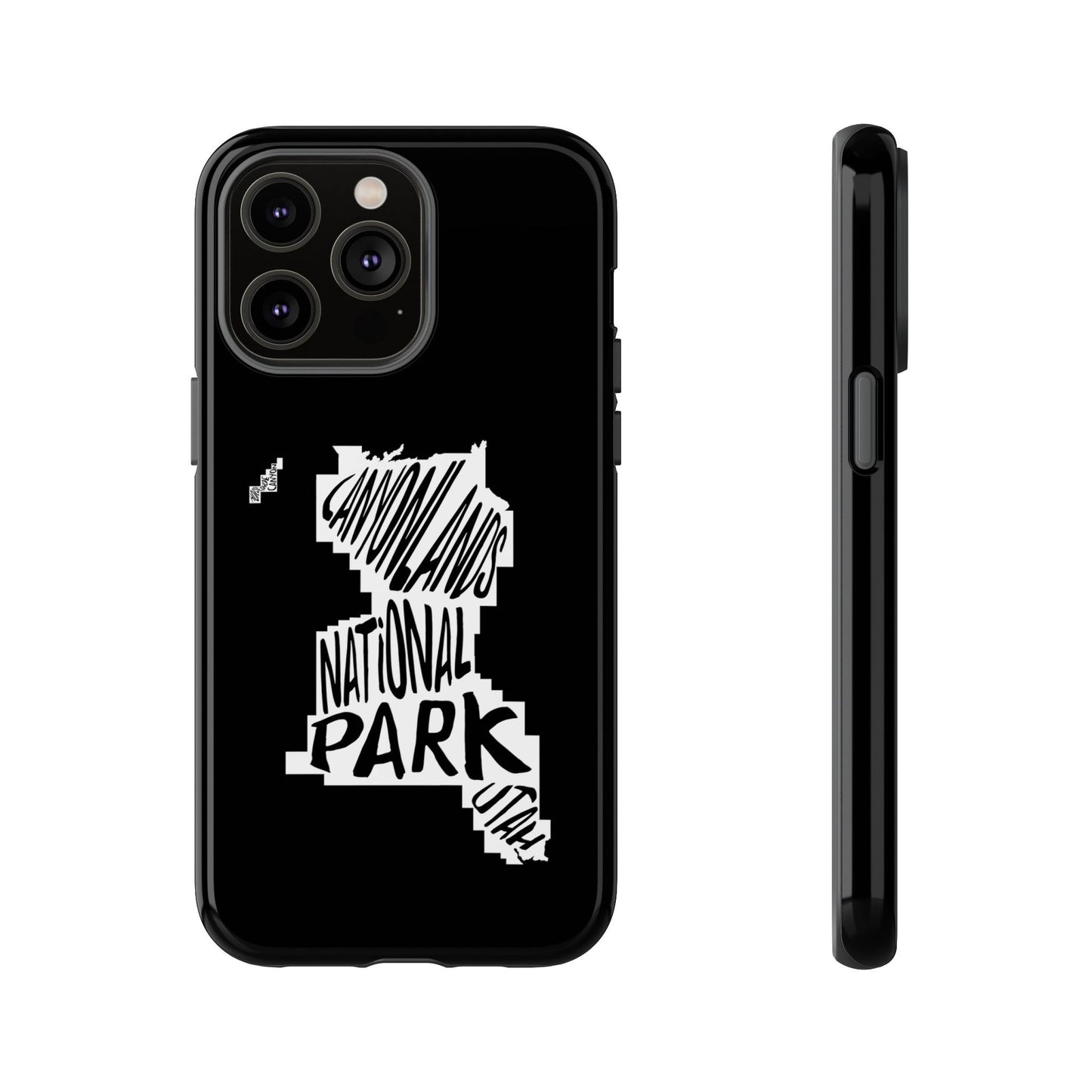 Canyonlands National Park Phone Case - Map Design