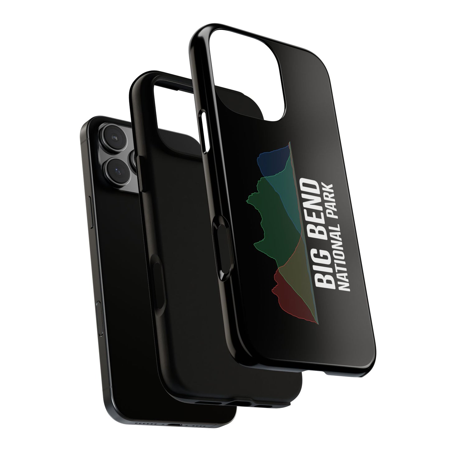 Big Bend National Park Phone Case - Histogram Design