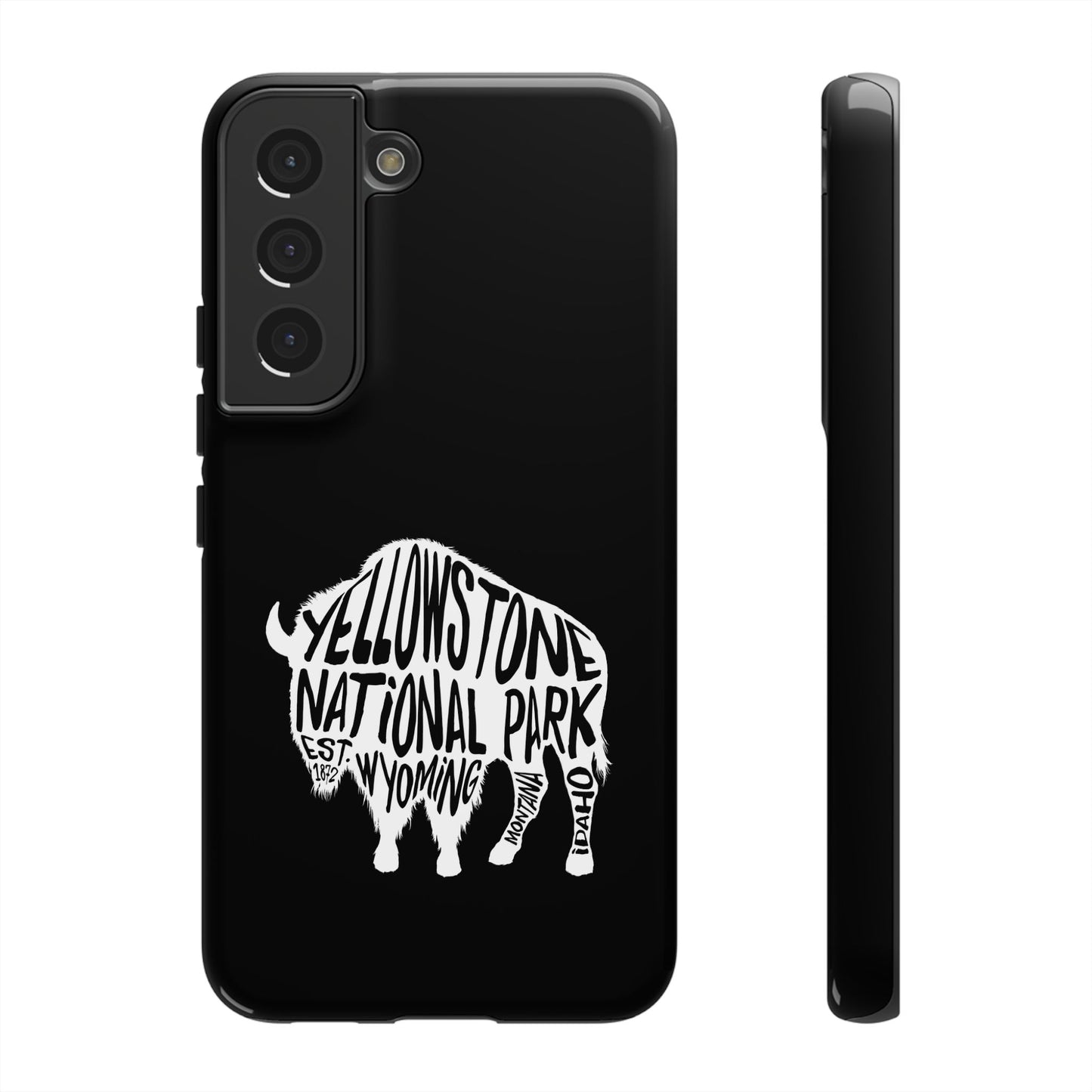 Yellowstone National Park Phone Case - Bison Design