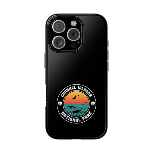 Channel Islands National Park Phone Case - Round Emblem Design