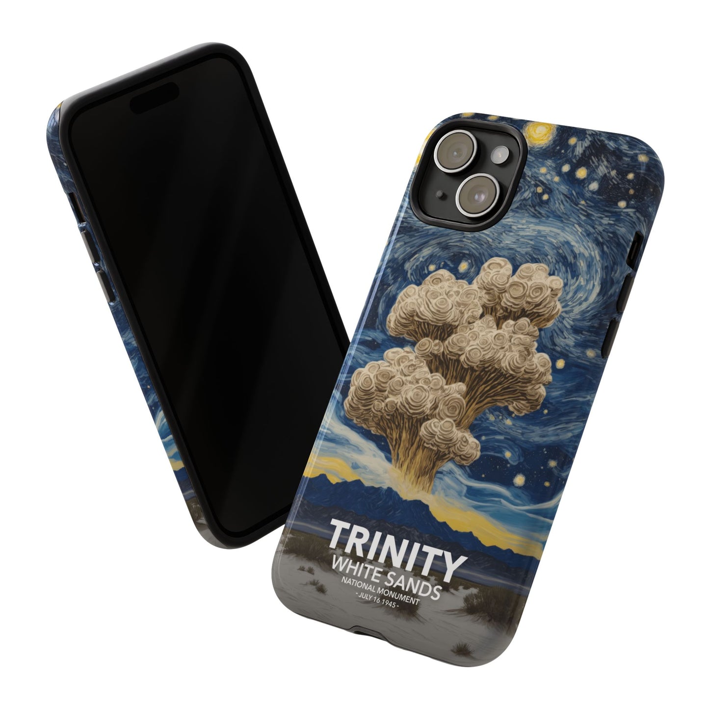 White Sands National Park Phone Case - Starry Night Trinity Test
