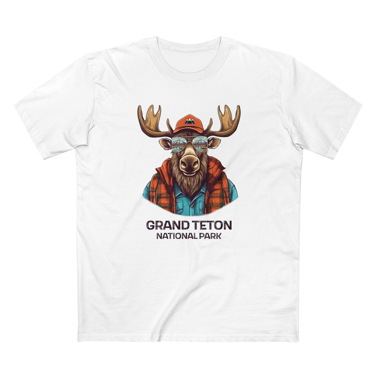 Grand Teton National Park T-Shirt - Cool Moose